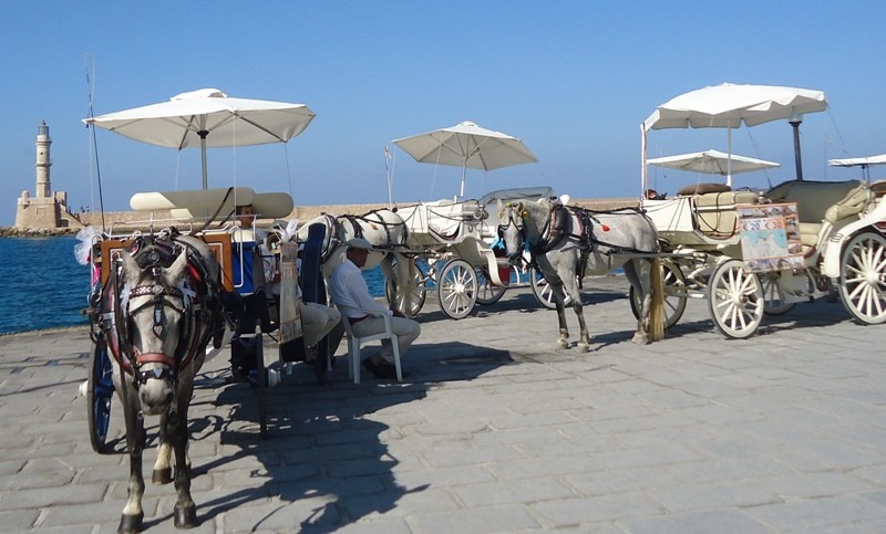 Passeios de charretes pelo centro histórico