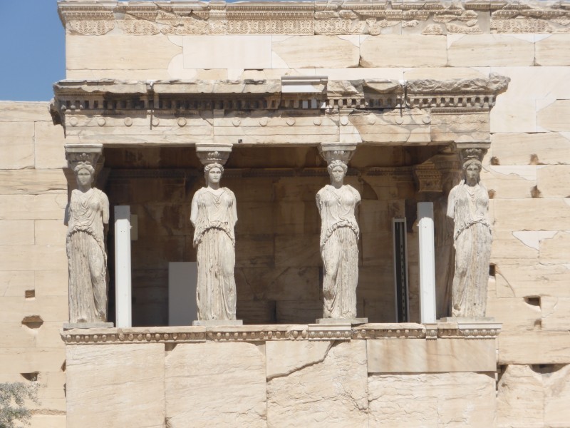 Caryatids Erechtheion - Acropolis