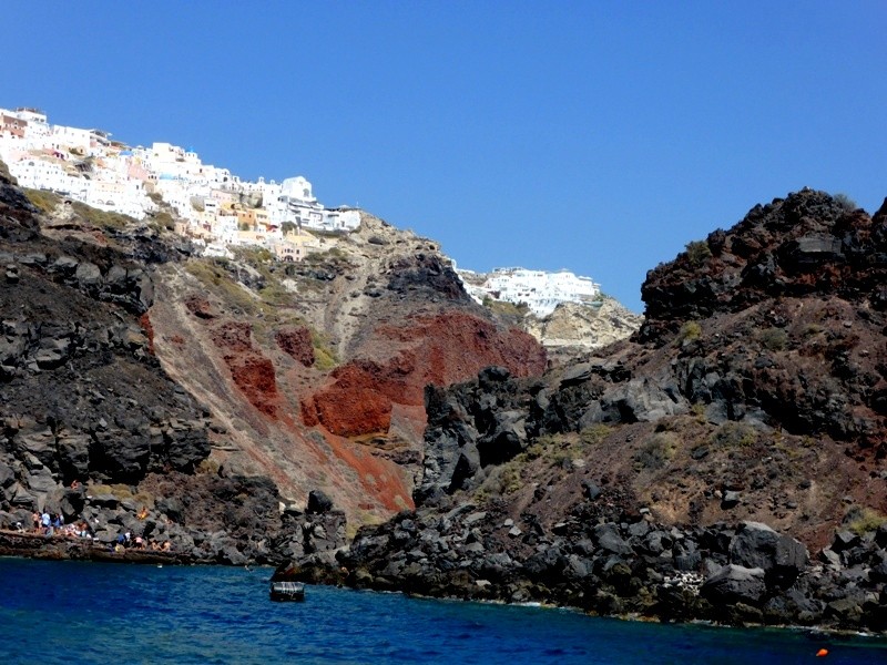 Cruzeiro em Santorini