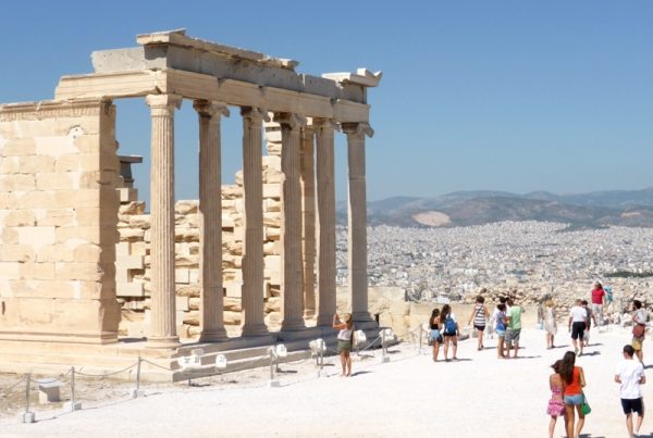Erecteion Acropole de Atenas Grecia