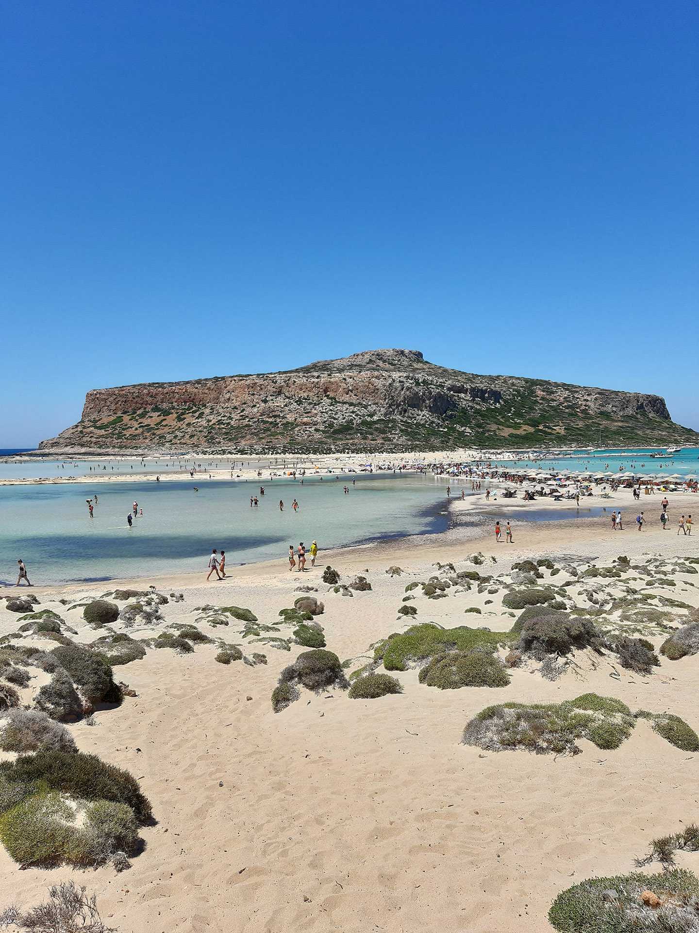 Praia de Balos, impressionante e com beleza rara