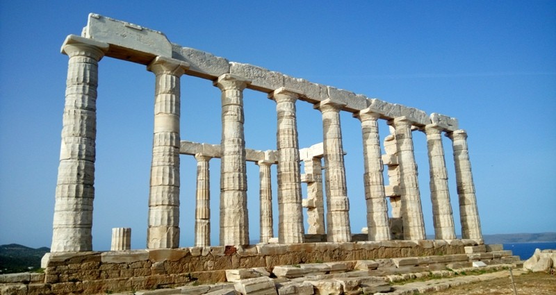 Templo de Poseidon no Cabo Sounio Templo de Poseidon no Cabo Sounio @agreciadoseujeitoviagens